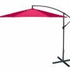 Jordan Manufacturing 10' STEEL OFFSET UMBRELLA- RED Umbrellas