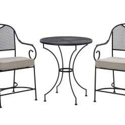 TOPS Birkdale 3 Piece Balcony Set, Tan Patio Sets