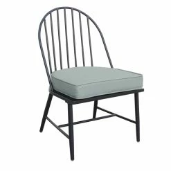 Apollo Outdoor Patio Sets Rochelle 3pc Bistro Set, Black