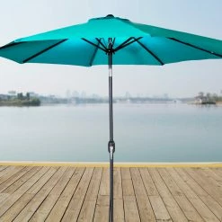 Umbrellas Jordan Manufacturing 9FT Steel Market Umbrella In Aruba