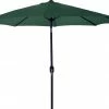 Umbrellas Jordan Manufacturing 9FT Steel Market Umbrella In Green