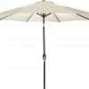 Umbrellas Jordan Manufacturing 9FT Steel Market Umbrella In Natural