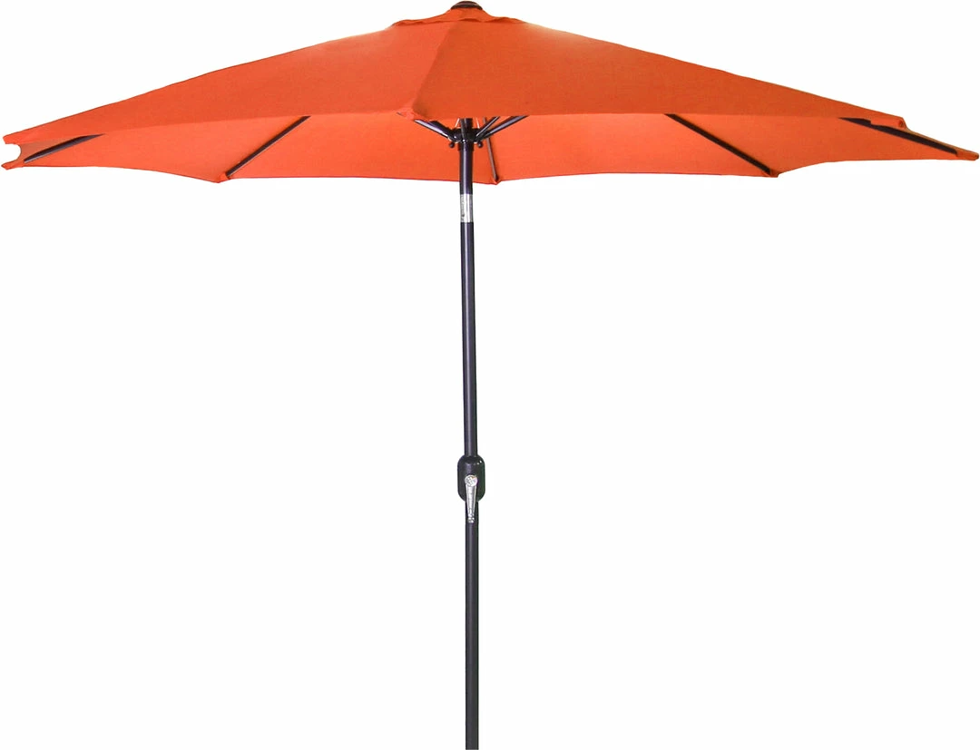 Umbrellas Jordan Manufacturing 9FT Steel Market Umbrella In Orange 1 Umbrellas Jordan Manufacturing 9FT Steel Market Umbrella In Orange