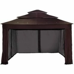 TOPS Archer Ridge 3 Tier Gazebo Replacement Insect Netting Gazebo Netting Replacement