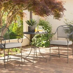 TOPS Birkdale 3 Piece Balcony Set, Tan Patio Sets